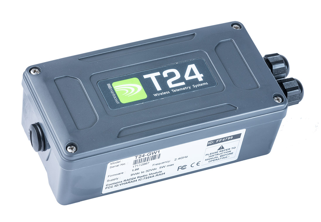 T24-GW1 Wireless Telemetry Modbus Gateway